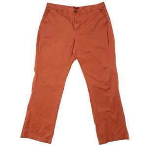 Merona stretch salmon/orange straight leg pants sz16